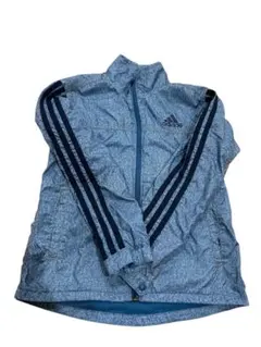 adidas ブルー ジャケット　140cm