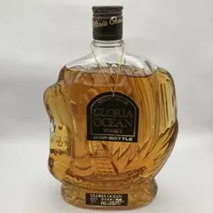 軽井沢原酒】三楽オーシャン オーシャンウイスキー2級 640ml 1962年頃