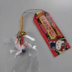山口 柳井金魚ちょうちん】キティちゃん根付けストラップ - メルカリ