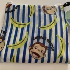 おさるのジョージ 折りたたみエコバッグ