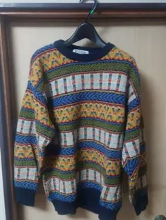 古着 MUGGER ニットカーディガン