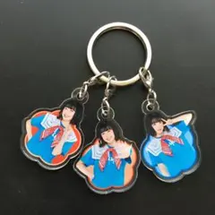 つばきファクトリー 秋山眞緒 3連キーホルダー