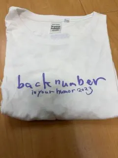 back number in your humor ロンT back number in your humor tour 2023 ロンT - メルカリ