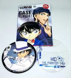 即購入⭕　名探偵コナン　USJ　ユニバ　缶バッジ　2020年　怪盗キッド