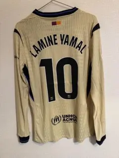 FCバルセロナ LAMINE YAMAL 10 長袖 ユニフォーム