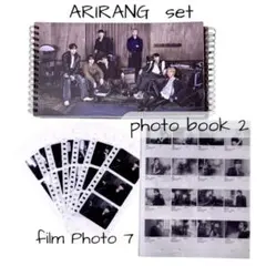 BTS アリラン フォトブック 2冊 フィルムフォト 7枚 ARIRANG