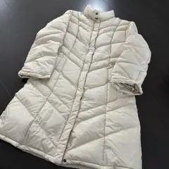 STYLE ME ロングダウンコート アイボリー