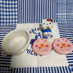 【激レア！希少】1997年ハローキティ　中華シリーズ　箸立て　箸置き 激レア！希少】1997年ハローキティ 中華シリーズ 箸立て 箸置き