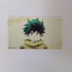 僕のヒーローアカデミア 緑谷出久 場面写真ステッカー