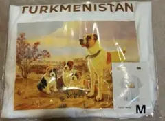 希少Mサイズ❗️EXPO 2025 大阪万博 トルクメニスタン Tシャツアラバイ犬