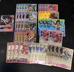 青紫ルフィデッキパーツ、リーダーパラレル