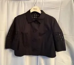 M*E様 LANVIN COLLECTION 未使用クロップド丈ジャケット 38のサムネイル
