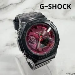 a*a様 カシオ G-SHOCK GMA-S2100RB ブラック×ワインレッド - メルカリ