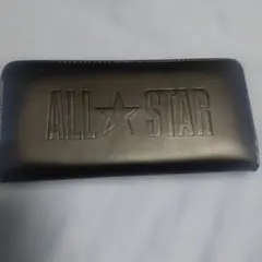 ALL STAR ラウンドファスナー長財布 ブラック