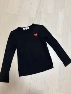 PLAY COMME des GARCONS 長袖Tシャツ 黒 S
