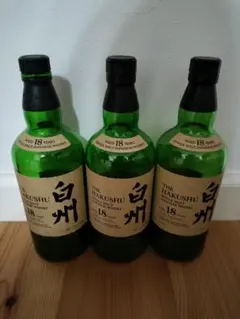 サントリー 白州 18年 空瓶2本セット 2025年最新】白州18年 空瓶の人気アイテム - メルカリ