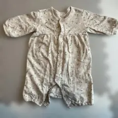 tête à tête 花柄ロンパース 70cm