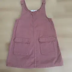 H&M ピンク ジャンバースカート