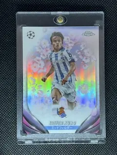 topps chrome 久保建英 TAKEFUSA KUBO 桜パラレル