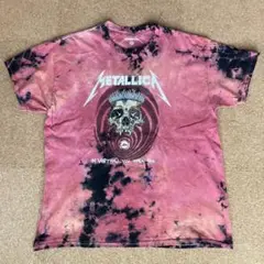 METALLICA バンドTシャツ　タイダイ Tシャツ ロックT
