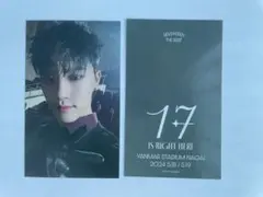 セブチ 17 is right here 大阪 ユニバ トレカ ディノ