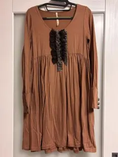 sunaokuwahara スナオクワハラ 切り替え フレアワンピース