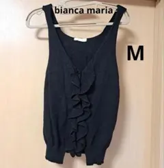 bianca maria ビアンカマリア ニット タンクトップ Mのサムネイル