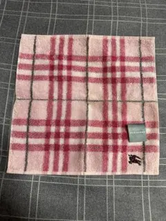 よーく様専用　新品 未使用 BURBERRY ハンドタオル ピンク