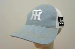 阪神タイガース　キャップ　59FIFTY　デニム基調　甲子園球場 阪神タイガース キャップ 59FIFTY デニム基調 甲子園球場