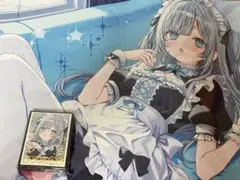 白詰草 にじさんじ 栞葉るり スリーブ プレイマット w7 - メルカリ