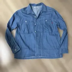 EDWIN デニム長袖シャツ Lサイズ