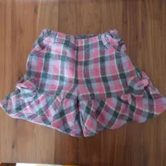 Mezzo Piano フリル付きショートパンツ　130　秋冬　女の子