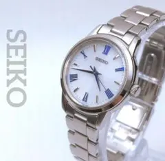 セイコー SEIKOソーラー腕時計レディースV131-0AF0 日本製のサムネイル