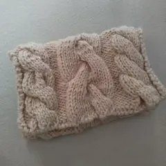 ハンドメイドニットクラッチバッグ