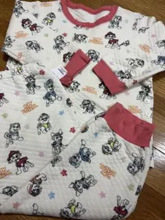 ユニクロ　キルトパジャマ　パウパトロール 110cm
