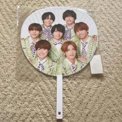 なにわ男子 カウコンうちわ