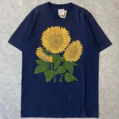 希少ひまわり 00s 90s Tシャツ 向日葵 hanes - メルカリ