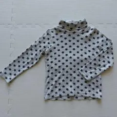 プチバトー　星柄 長袖カットソー