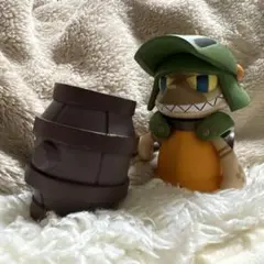 モンスターハンター　オトモアイルー　大樽ハンマー