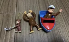 おさるのジョージ フィギュア 3点セット