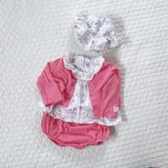 【美品】プチバトー セットアップ　6mベビー　女の子