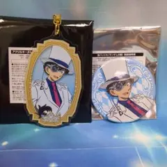 名探偵コナン 怪盗キッド ホテルニューオータニ 缶バッジ アクリルキーホルダー