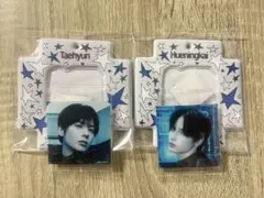 TXT バンダイビジュアルスクエアフォトシール ケース テヒョン　ヒュニンカイ