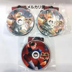 ストリートファイターV　ラバーマスコット　キーホルダー　３個セット
