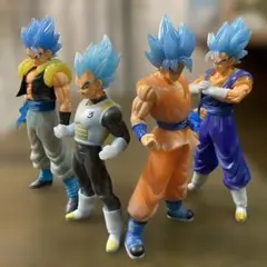 ドラゴンボール CLEARISE スーパーサイヤ人ゴッド 孫悟空　ベジータ