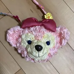 ダッフィー シェリーメイ ポシェット パスケース　コインケース　スプリング