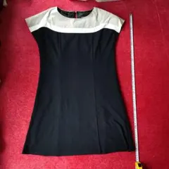 MARY QUANT ノースリーブひざ丈ワンピース Mサイズ
