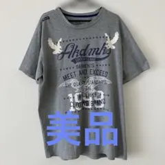 【美品】Akdmks グレー Tシャツ ヴィンテージ　Lサイズのサムネイル