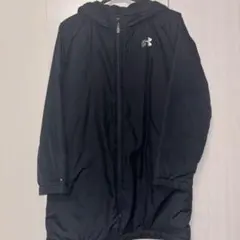 アンダーアーマー　ブラック ベンチコート YMD/JM/M 150