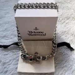 Vivienne Westwood ベルト ネックレス チョーカー シルバー